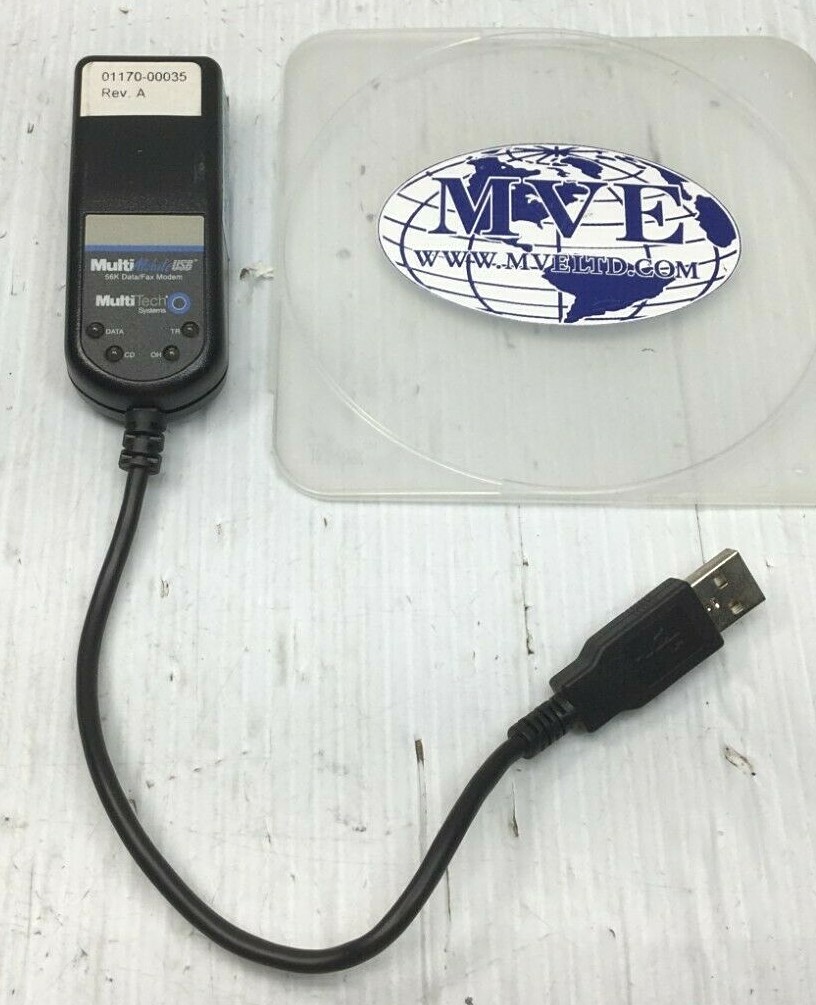 MULTITECH MULTIMOBILE USB 01170-00035 MT5634MU 56K DATA/FAX MODEM