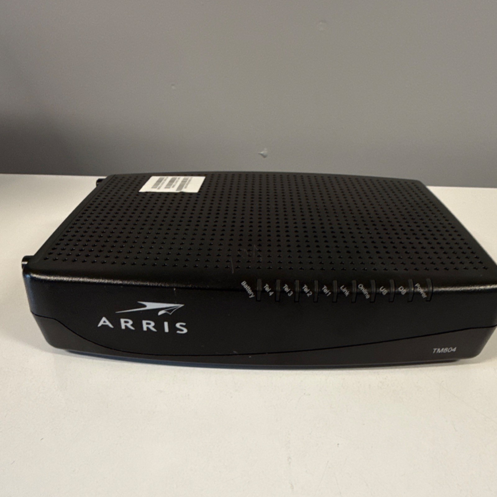 ARRIS TM804G/CT DOCSIS 3.0 Cable Modem Black Ethernet Coaxial Power Port