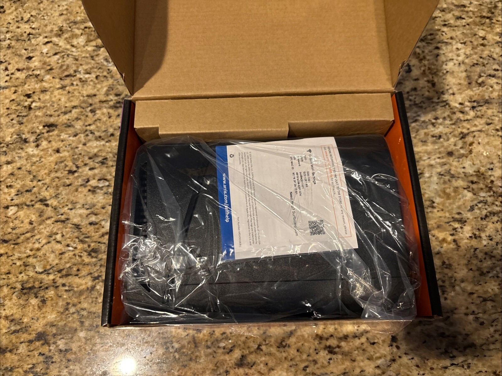 ARRIS – SURFboard G20 DOCSIS 3.1 Cable Modem AX3000 ROUTER *Open-box/New*
