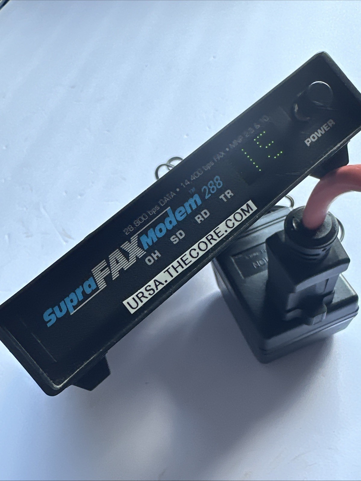 SupraFAXModem 288 External Modems Mac Serial Cable PSU Tested