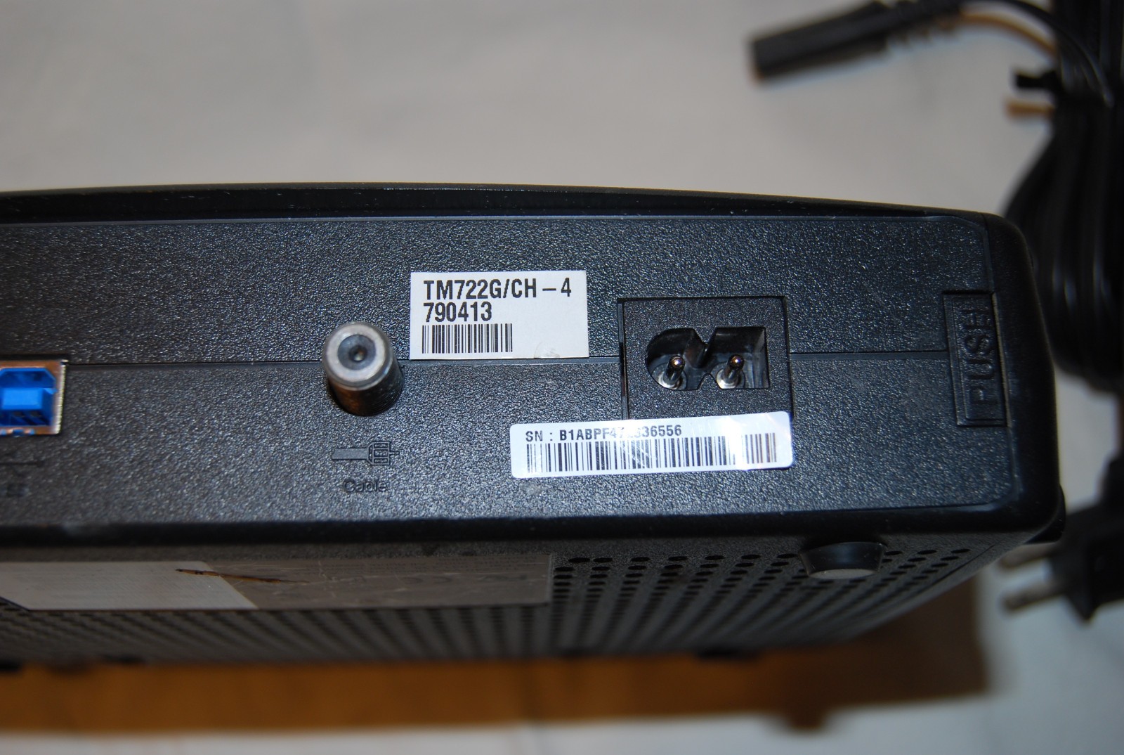 Arris TM722G Touchstone Telephony Cable Modem DOCSIS 3.0
