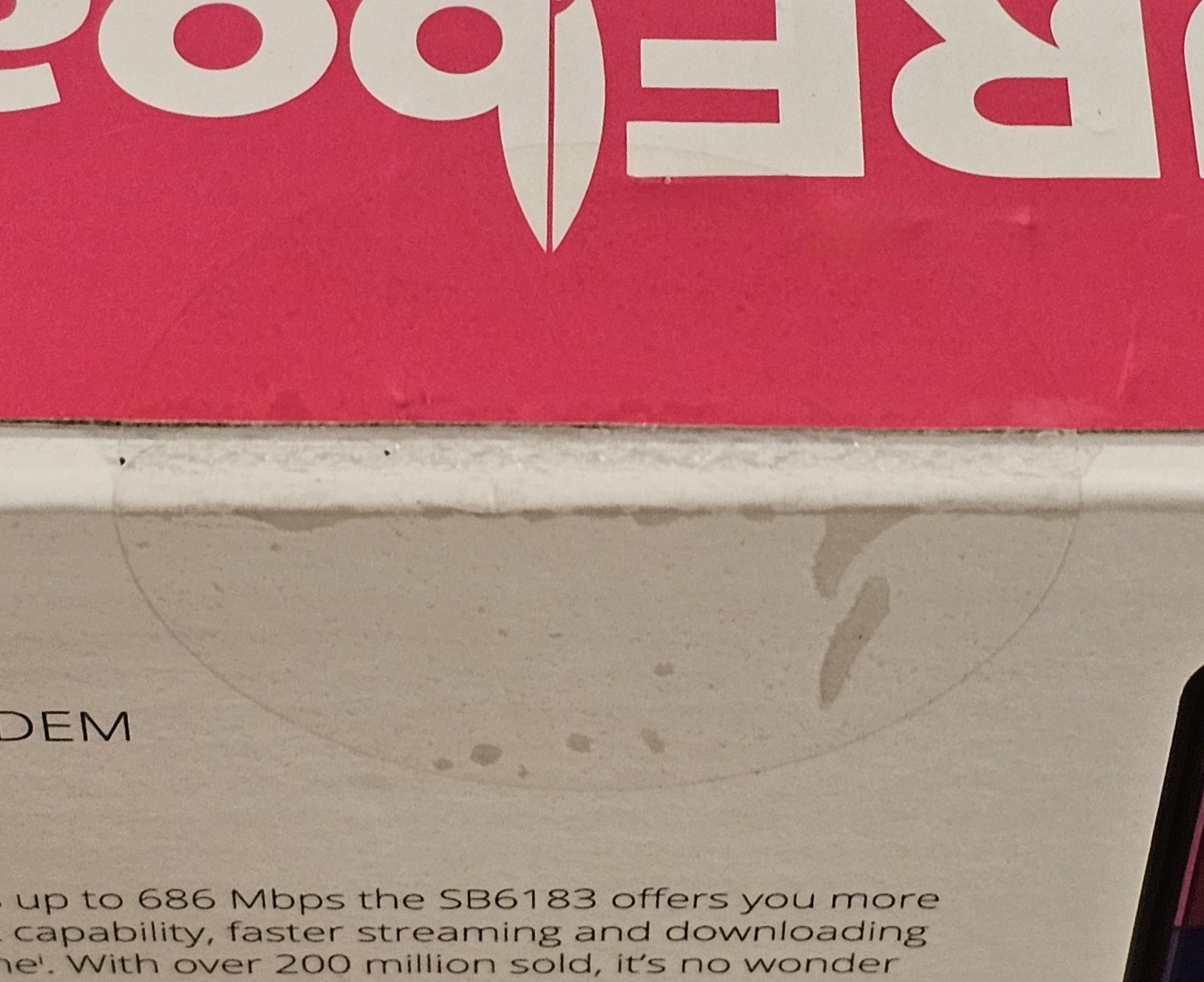 ARRIS Surfboard SB6183 DOCSIS 3.0 Cable Modem 16×4 686Mbps **NEW SEALED IN BOX**