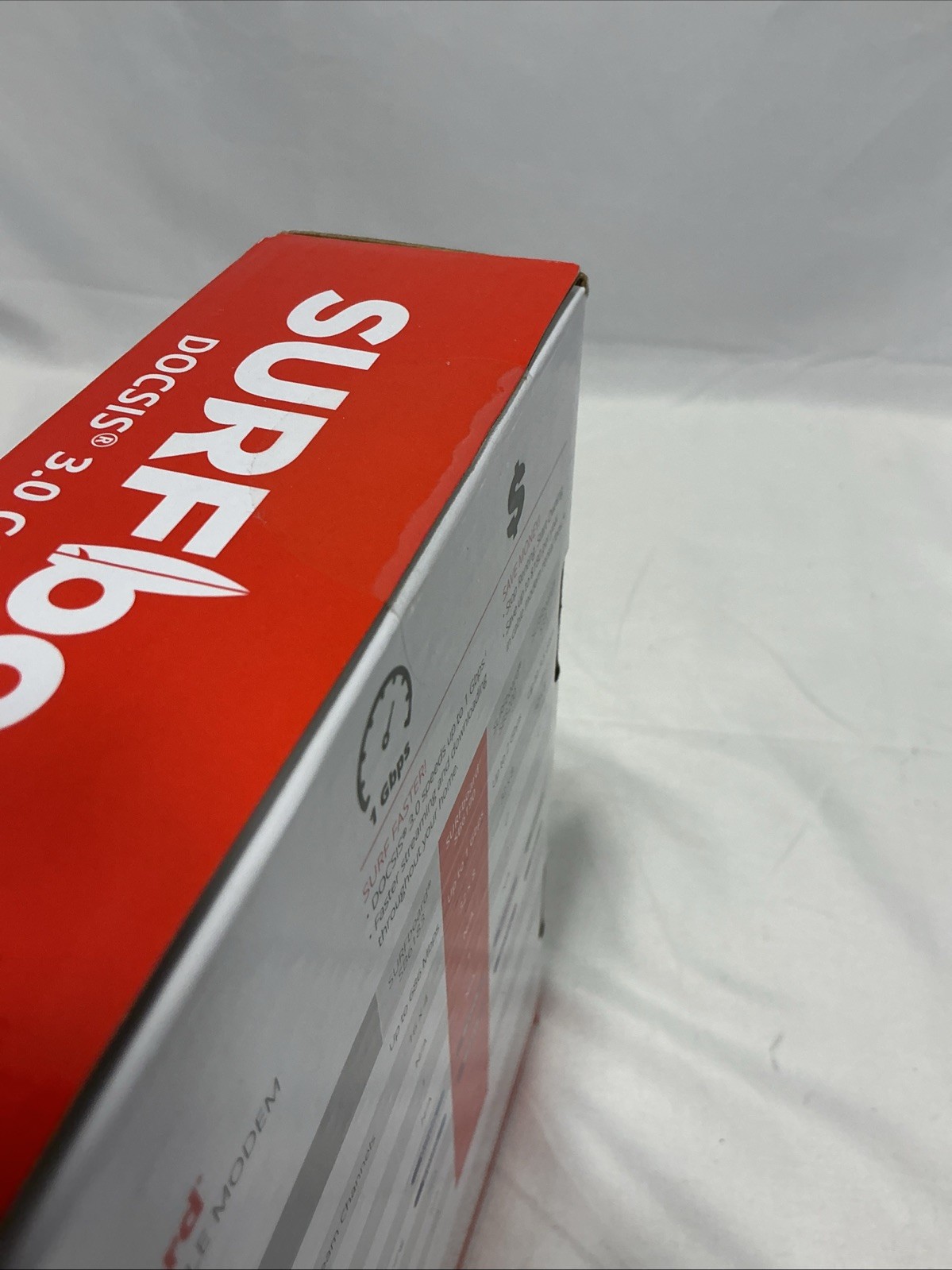 ARRIS Surfboard SB6190-RB DOCSIS 3.0 Cable Modem, White