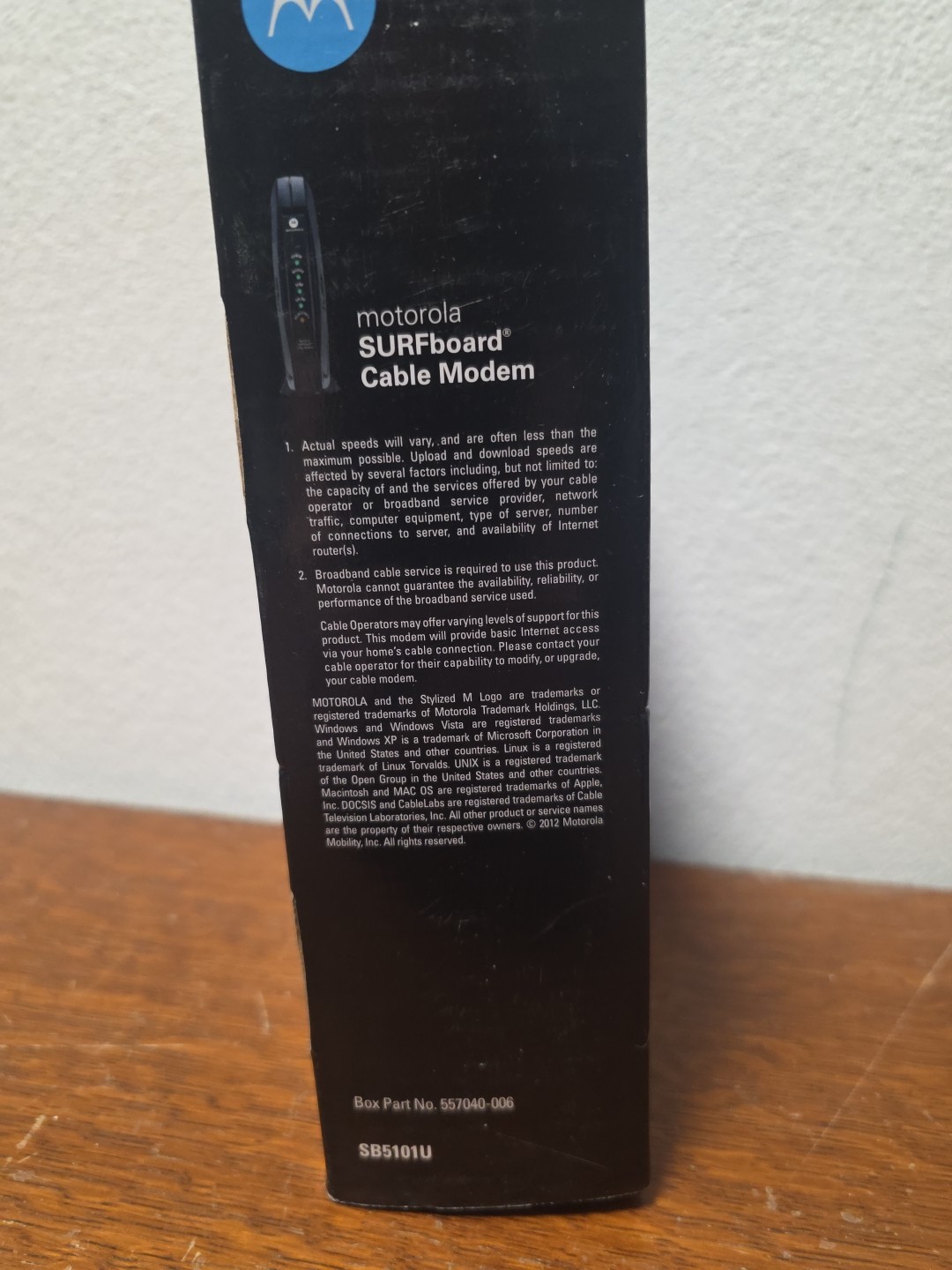 Motorola SURFboard Cable Modem SB5101U Brand New Open Box