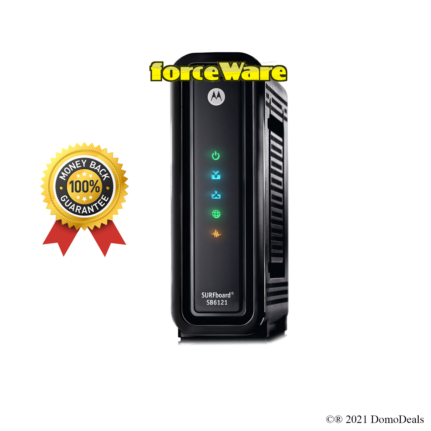 Arris Motorola SB6121 DOCSIS 3.0 Cable Modem with forceWare
