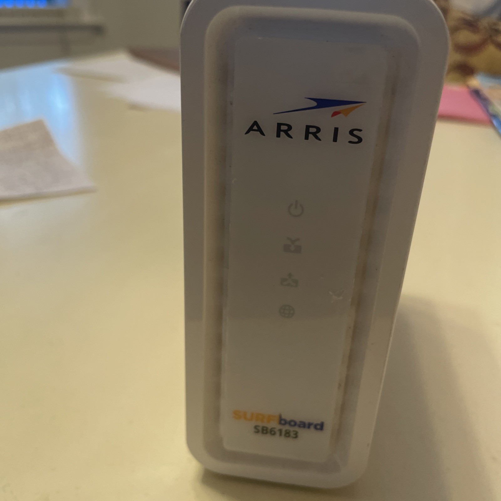 Cable Modem Surfboard ARRIS SB6183 Docsis 3.0 Cable Modem Refurbished.