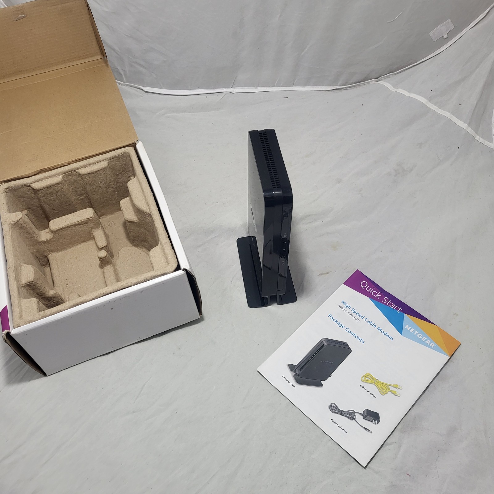 NETGEAR Cm500-1aznas 16×4 DOCSIS 3.0 Cable Modem Max Download Speeds of 686mbps