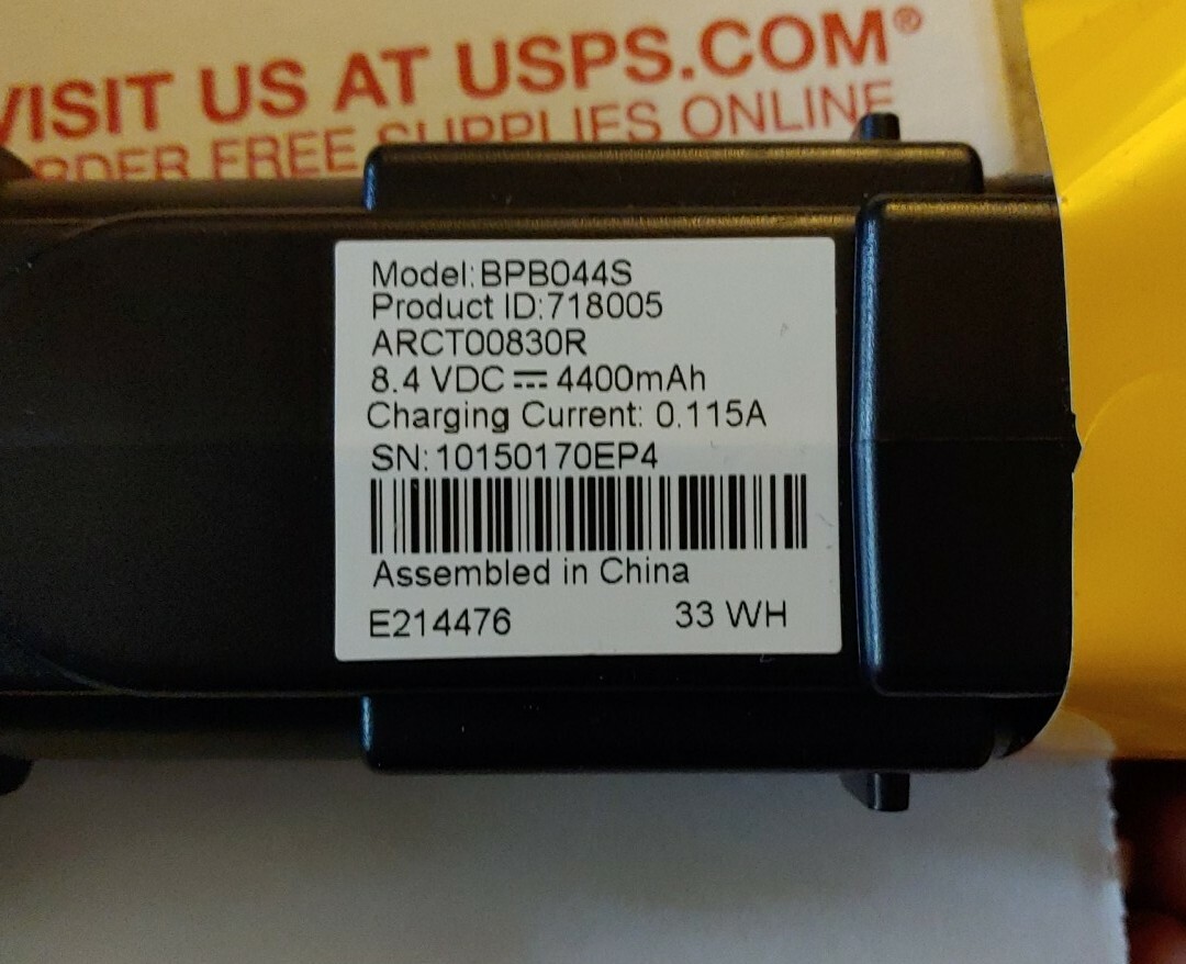 Lot 10 Arris Lithium Ion BPB044S Modem Battery For 18650 Battery Used Li-Ion