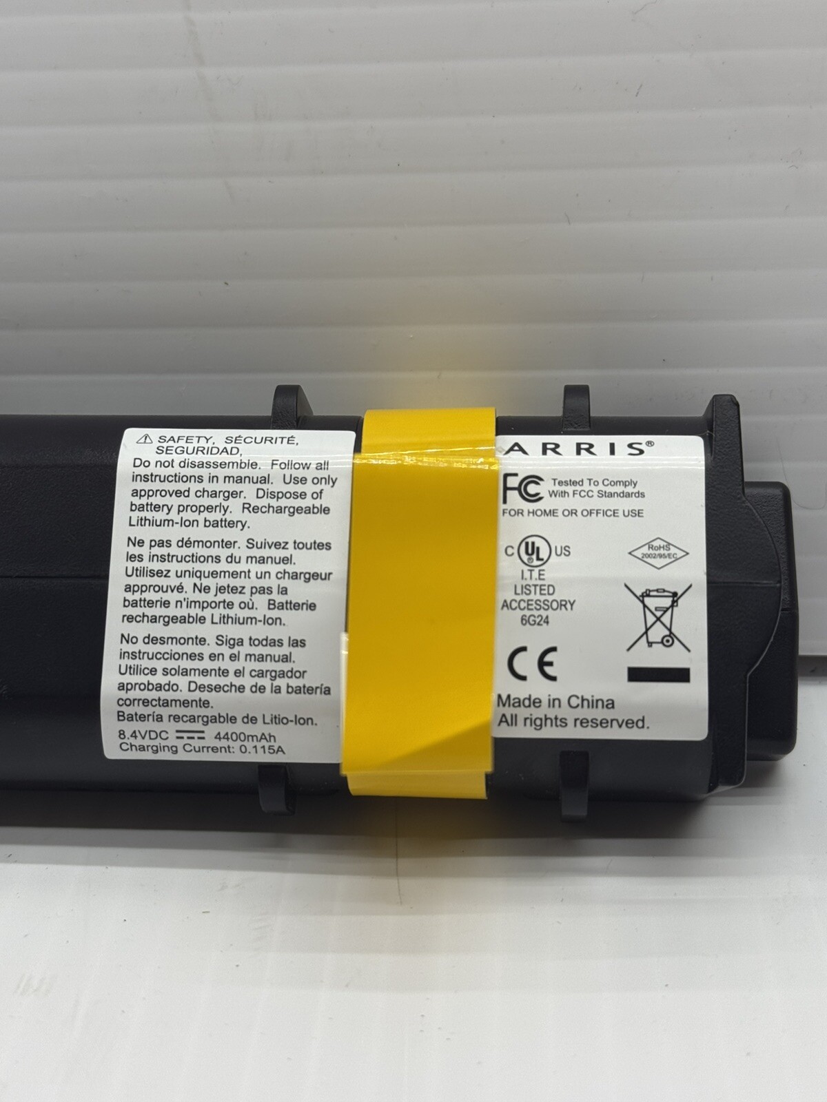 Arris BPB044S Modem Battery for TM822G TG862G TG852G TM502G TM602G TM722G OEM