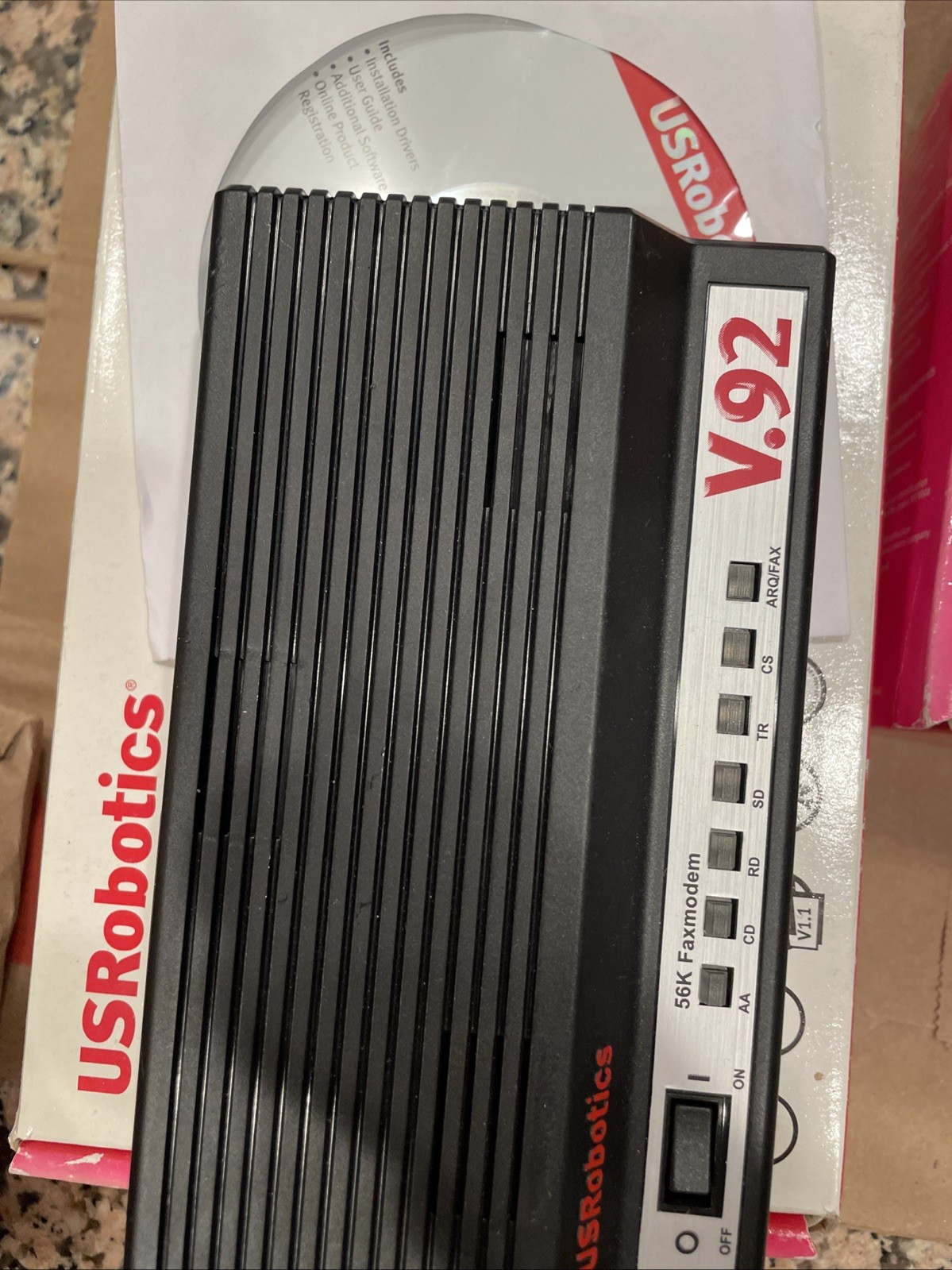 USRobotics 56K Faxmodem 5686G USR5686G 56 Kbps Modem