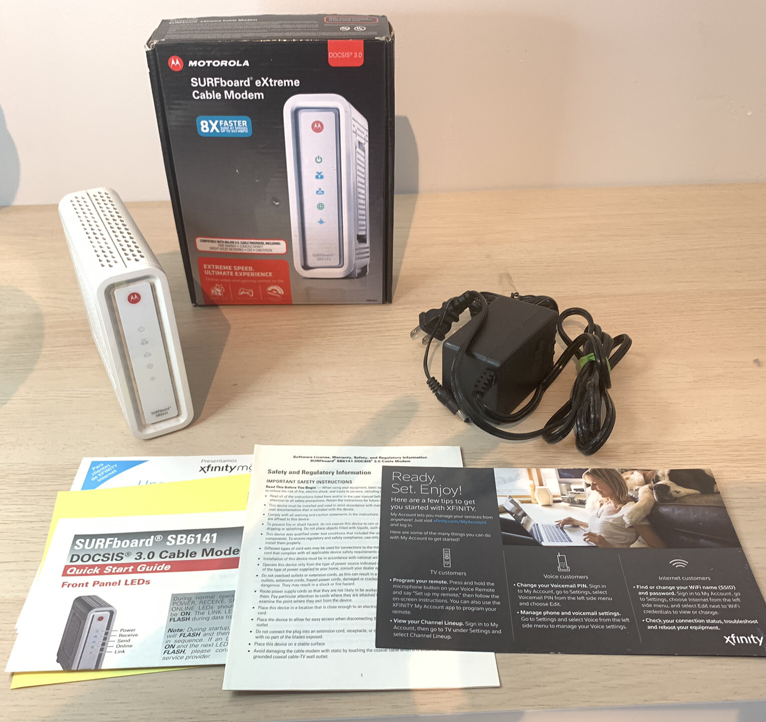 Motorola SURFboard eXtreme Cable Modem SB6141