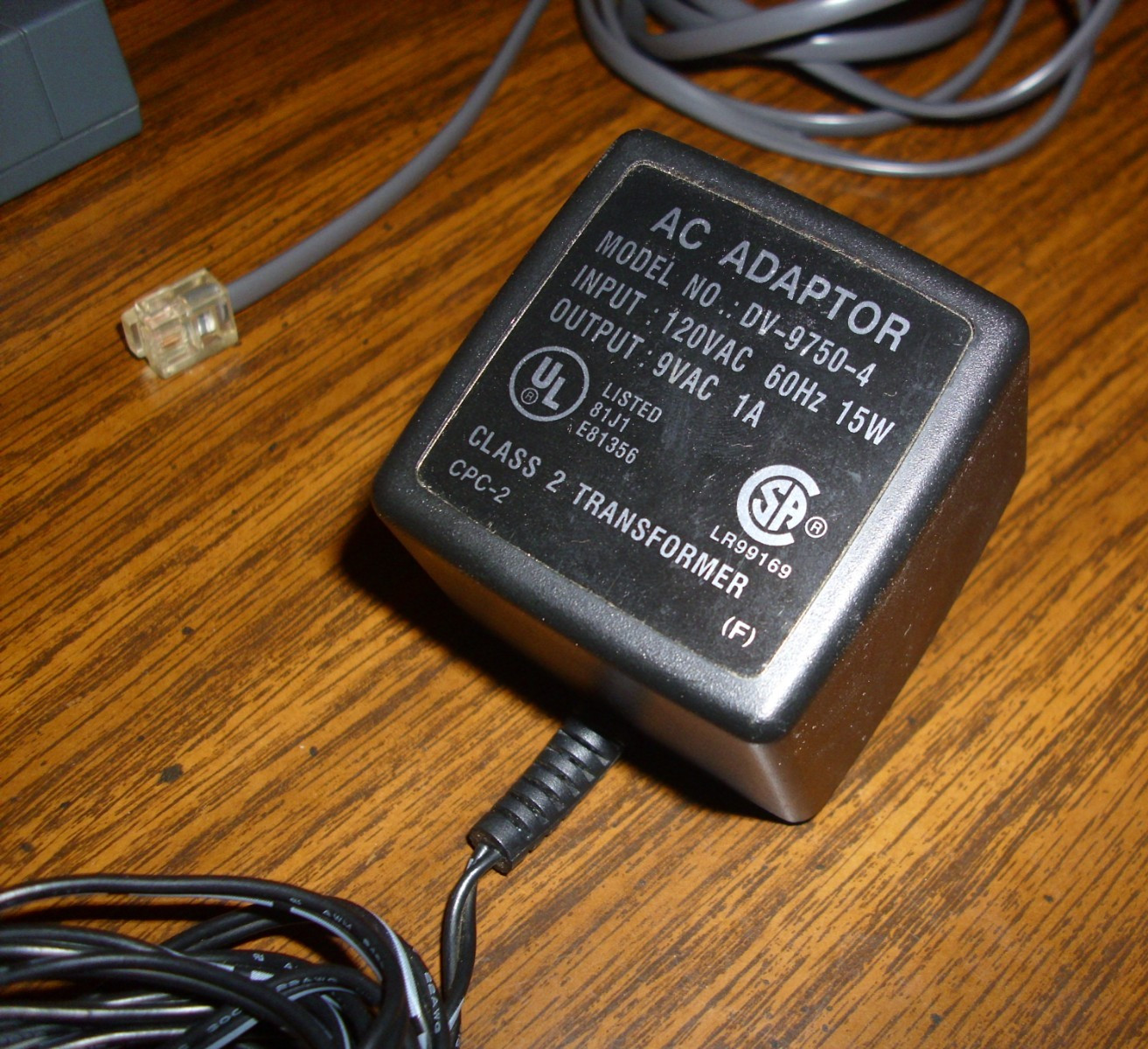 Action Tec 56K External Modem – EX560LKA with Disc , Phone & Power cords-Works