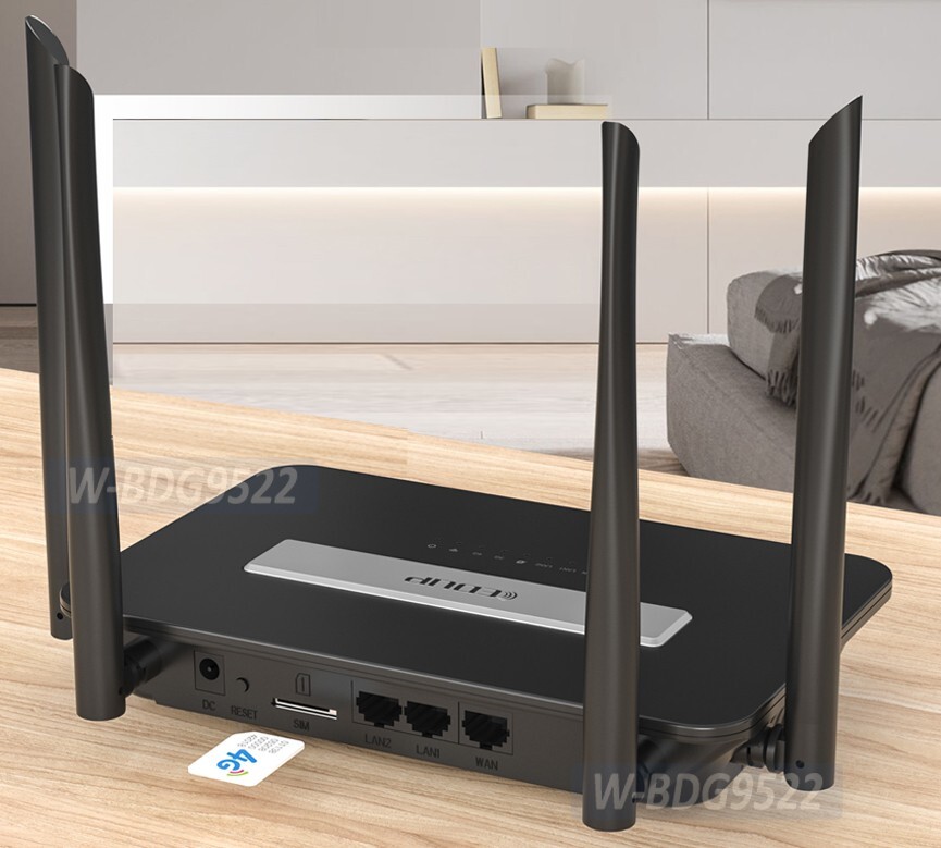 4G LTE Mobile WiFi Modem Router │Unlocked SIM Slot 300Mbps Portable Hotspot
