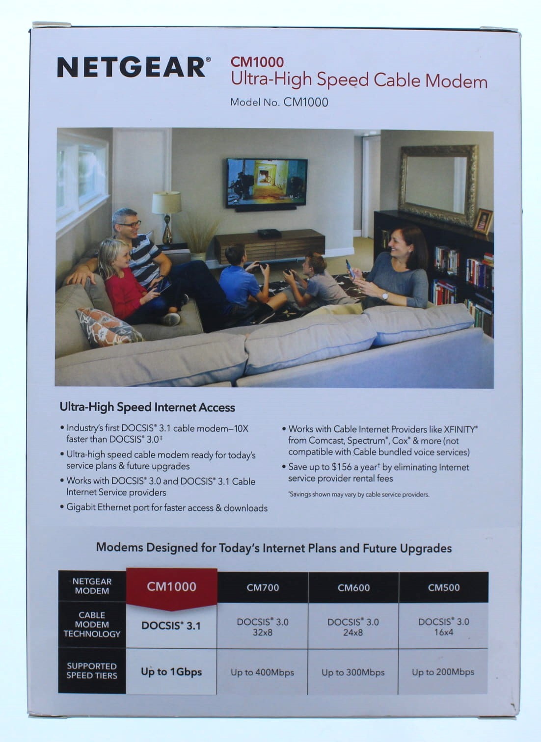 Netgear CM1000 Ultra-High Speed Cable Modem