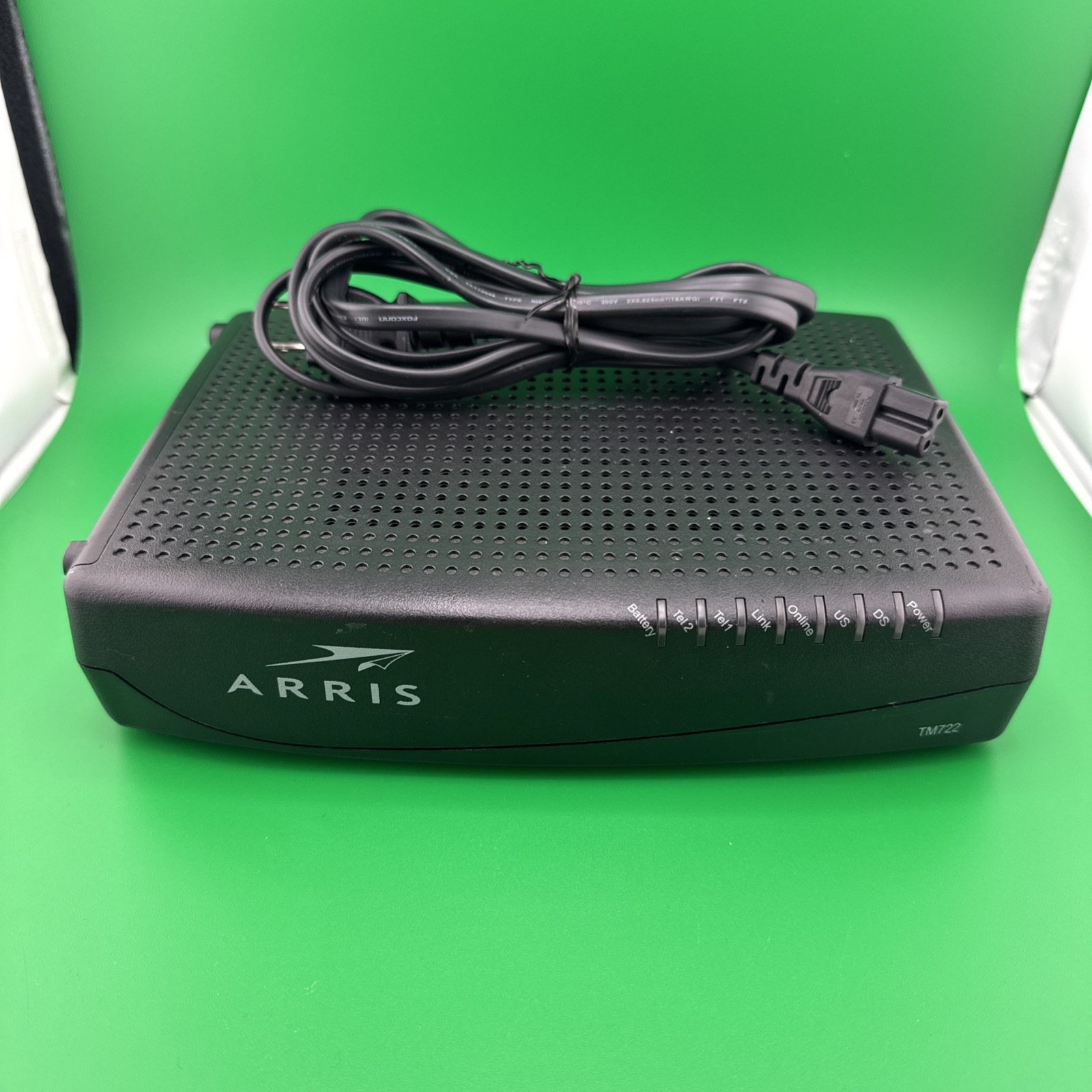 Arris TM722G/CT Touchstone Telephony Cable Modem DOCSIS 3.0 with used battery
