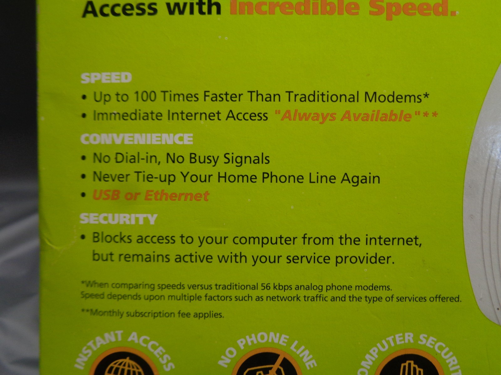 RCA DCM305R Digital Broadband USB Cable Modem – NEW Open Box