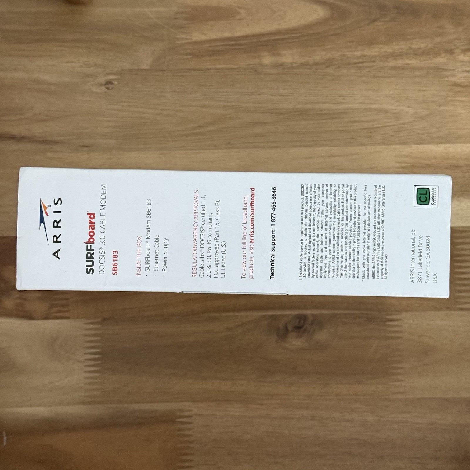 Arris SB6183 Surfboard DOCSIS 3.0 16×4 Cable Modem 686 MBPS Xfinity Spectrum