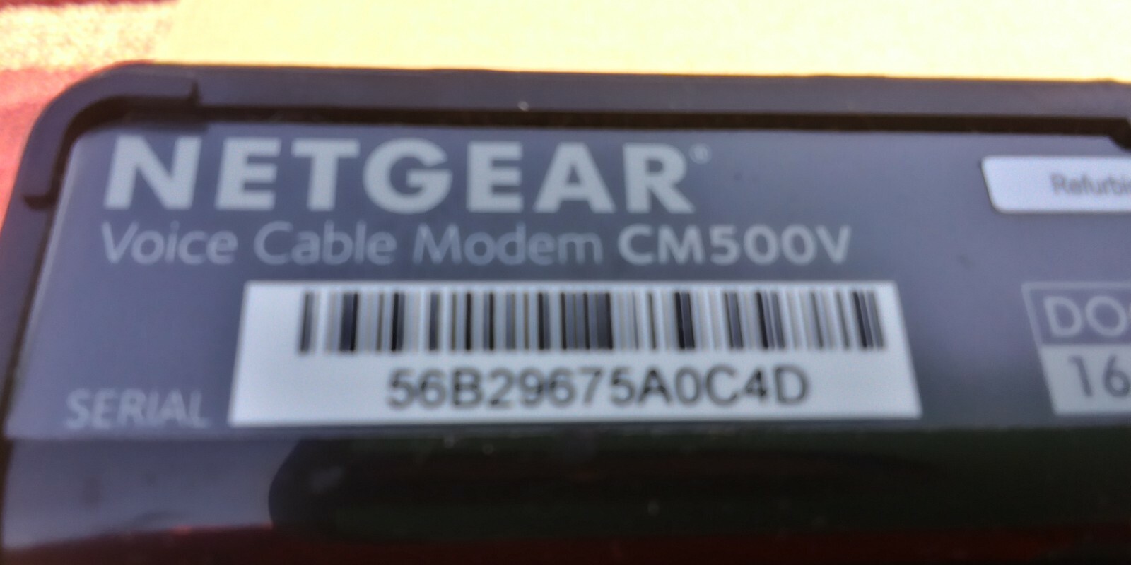 Netgear® CM500V 16×4 DOCSIS 3.0 680Mbps High Speed Cable Modem
