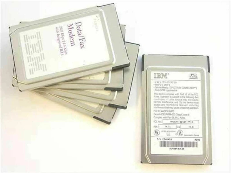 25H6420 ibm pcmcia fax modem cellular ready
