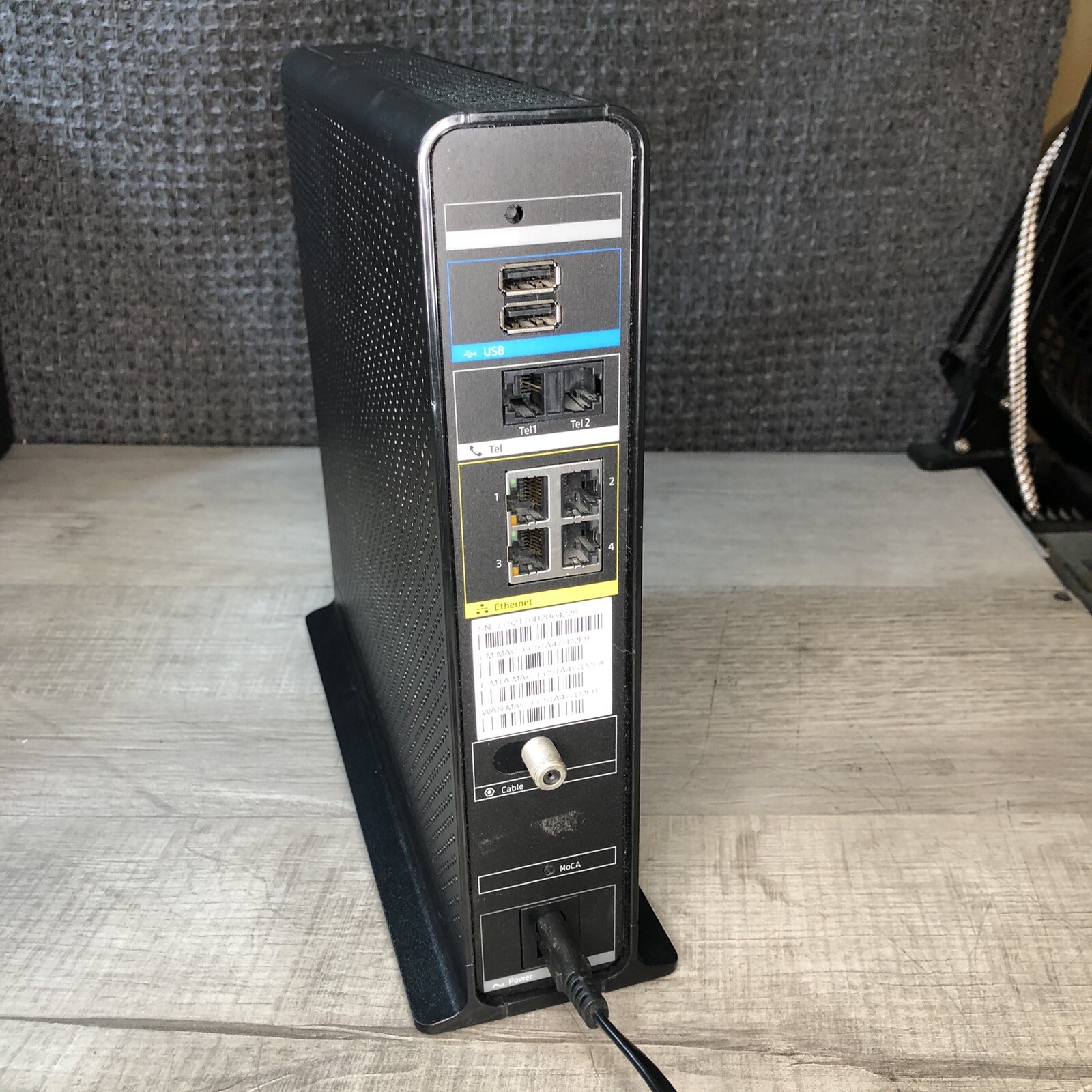 Arris TG1682G Dual Band Wireless 802.11ac Router With Power Cord