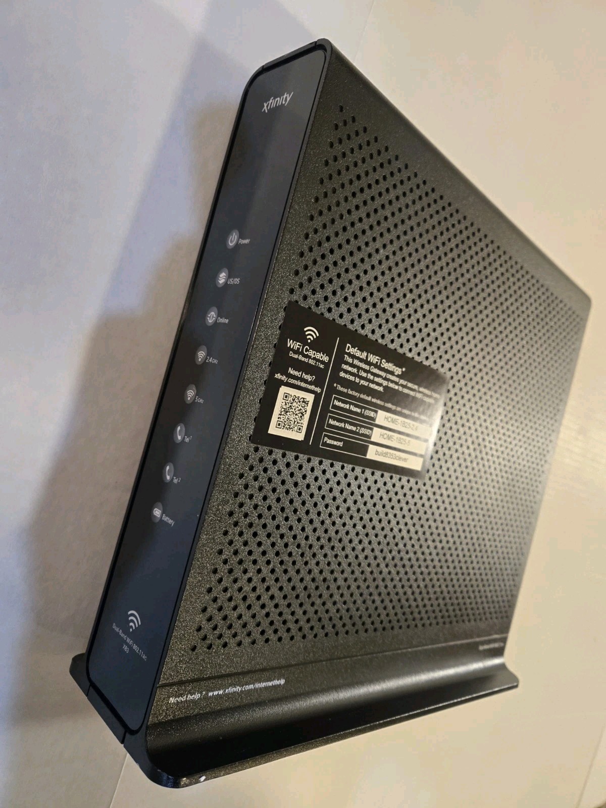 Xfinity Cisco DOCSIS 3.0 Ethernet Modem Router Model DPC39411 Tested, WYSIWYG