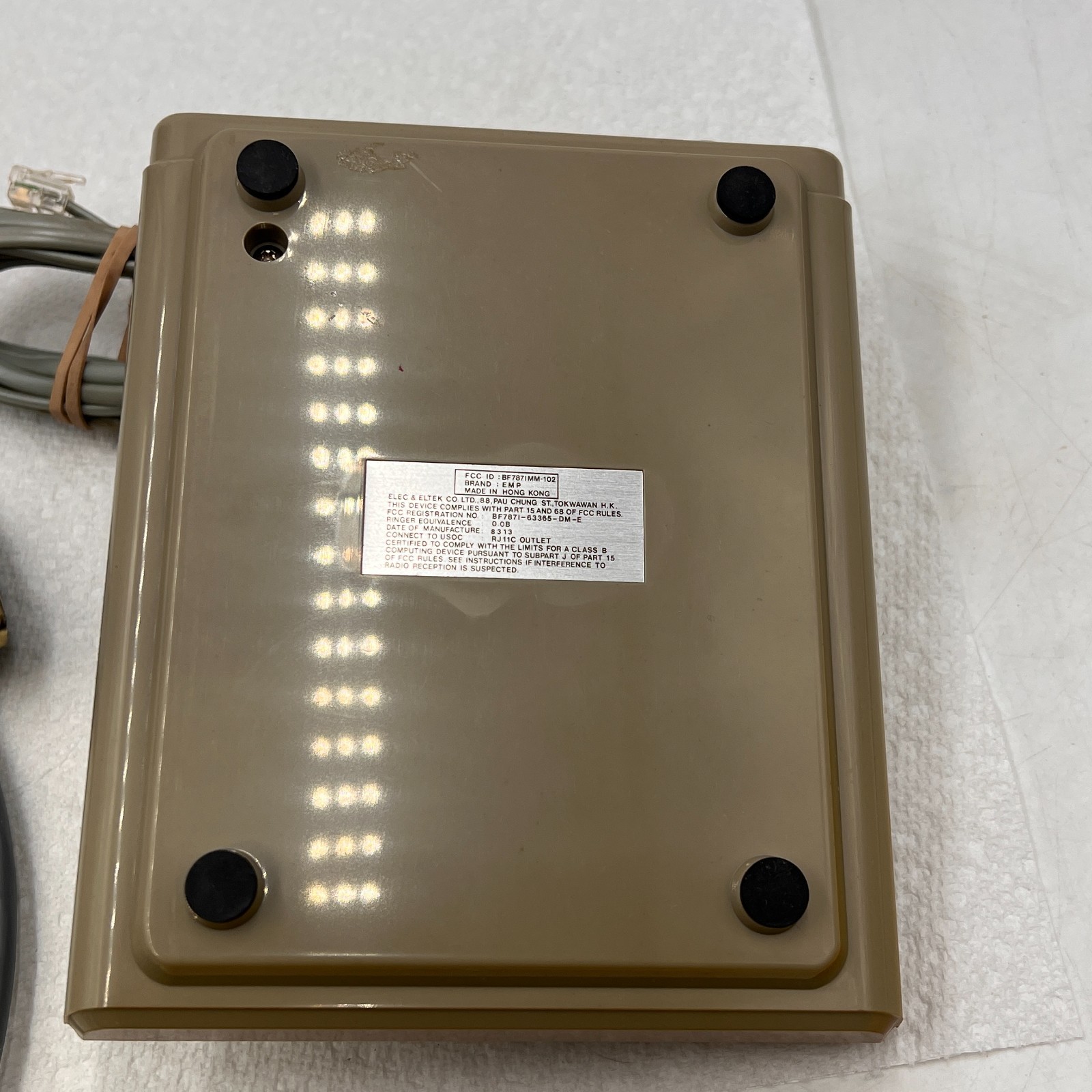 EMP Manual Mini Modem MM-102 *UNIT ONLY NO POWER*