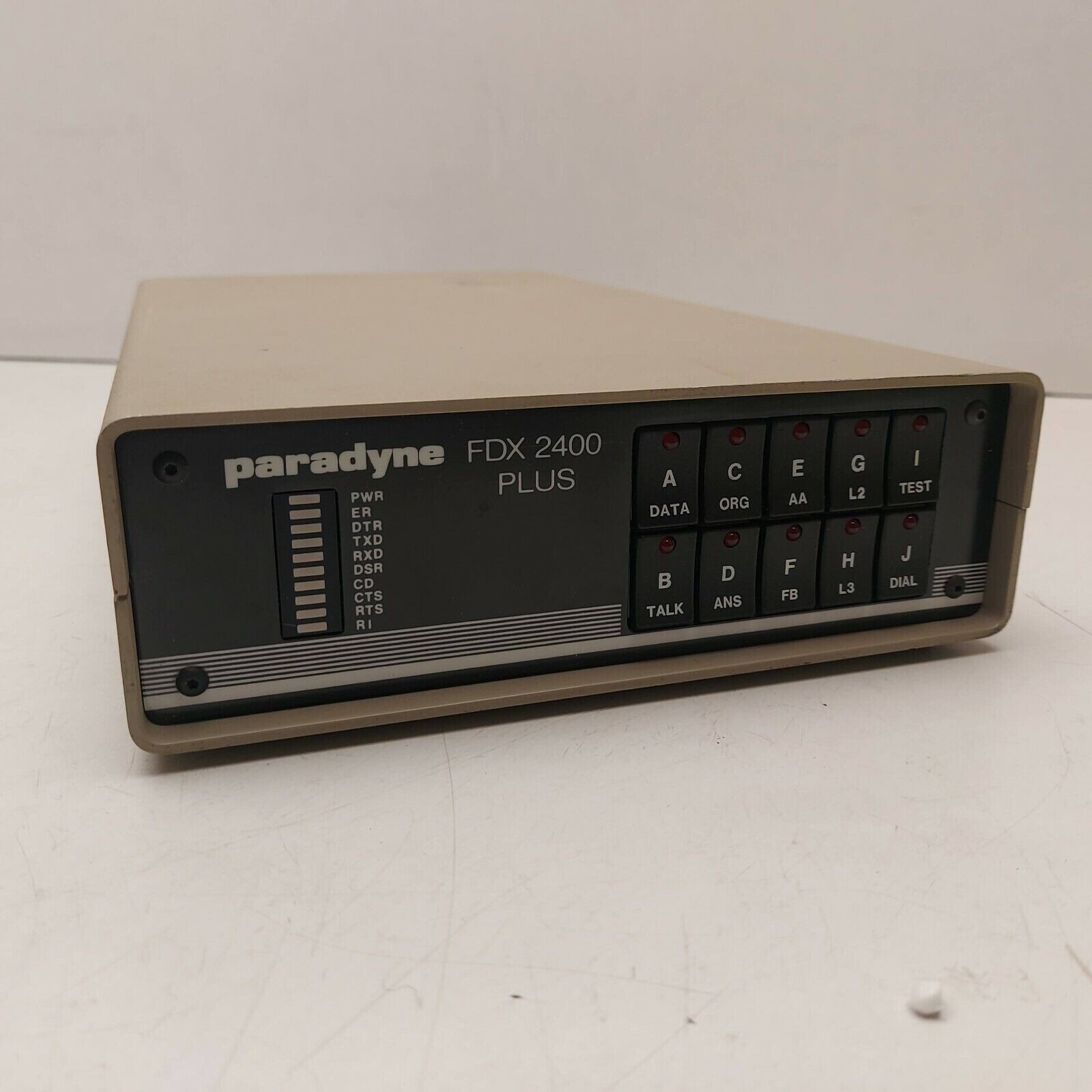 Paradyne FDX-2400 Plus 24K External Modem
