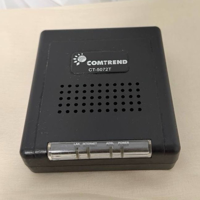 Comtrend CT-5072T ADSL2+ Modem 24 Mbps Ethernet RJ-45 Black MPN 722434-016