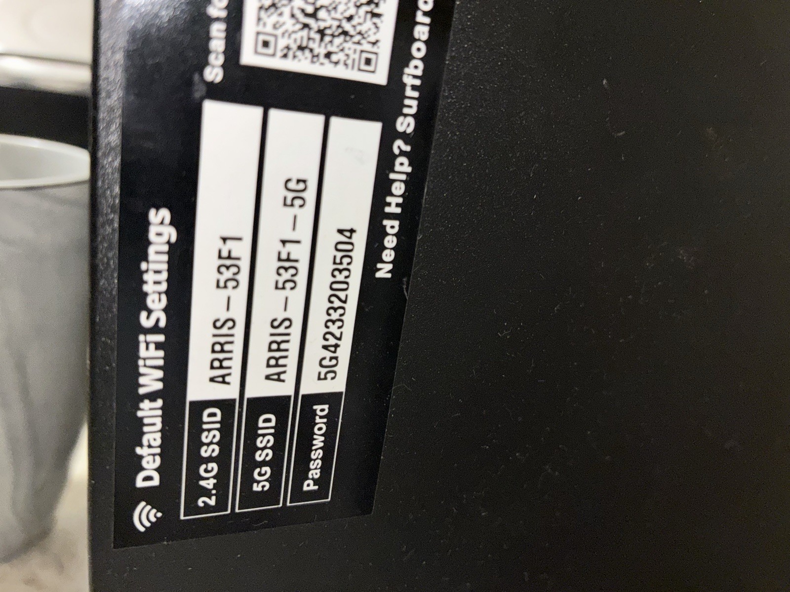 ARRIS SURFboard SBG7600AC2 DOCSIS 3.0 Cable Modem AC2350 Wi-Fi Router
