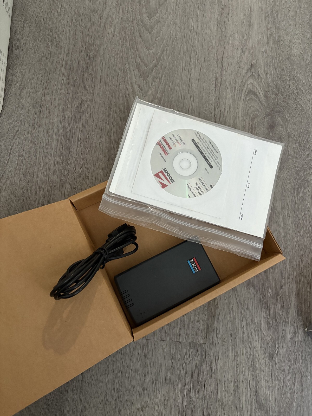 56K V.92/V.90 USB Mini External Modem, Model 3090