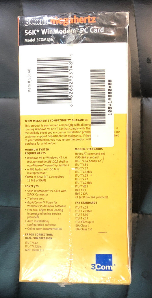 3Com Megahertz WinModem (3CXM356) 56 Kbps