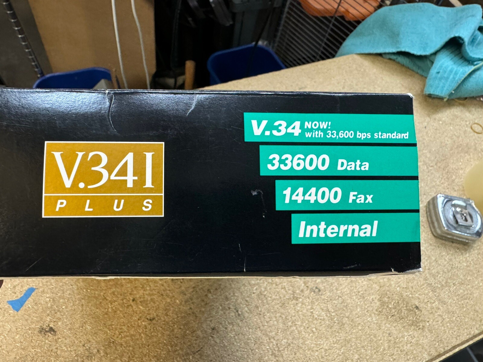 Zoom 2805 Fax Modem V.341 Plus Original Box w/ User Guide & Software