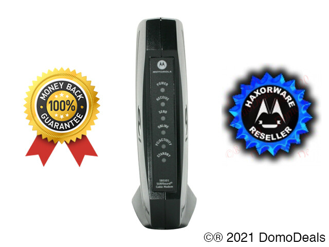 Motorola SB5101 DOCSIS 2.0 Cable Modem with Haxorware