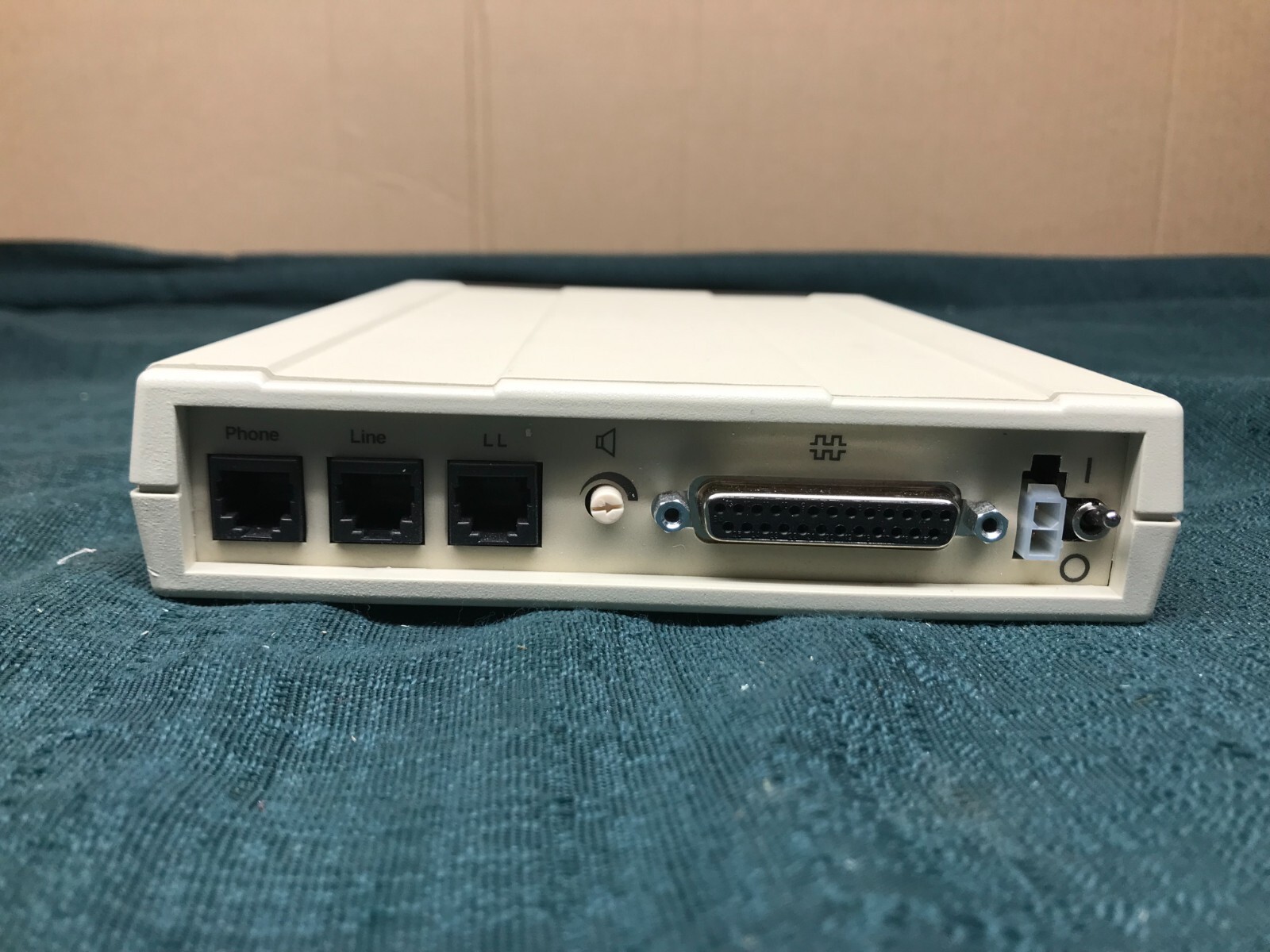 Options by IBM External 33.6K Data Fax Modem MT2834BL NO Power Supply