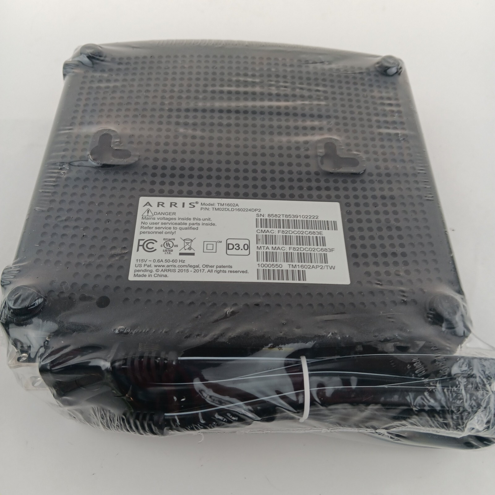 ARRIS Touchstone DOCSIS 3.0 Upgraded 16×4 Modem – Black