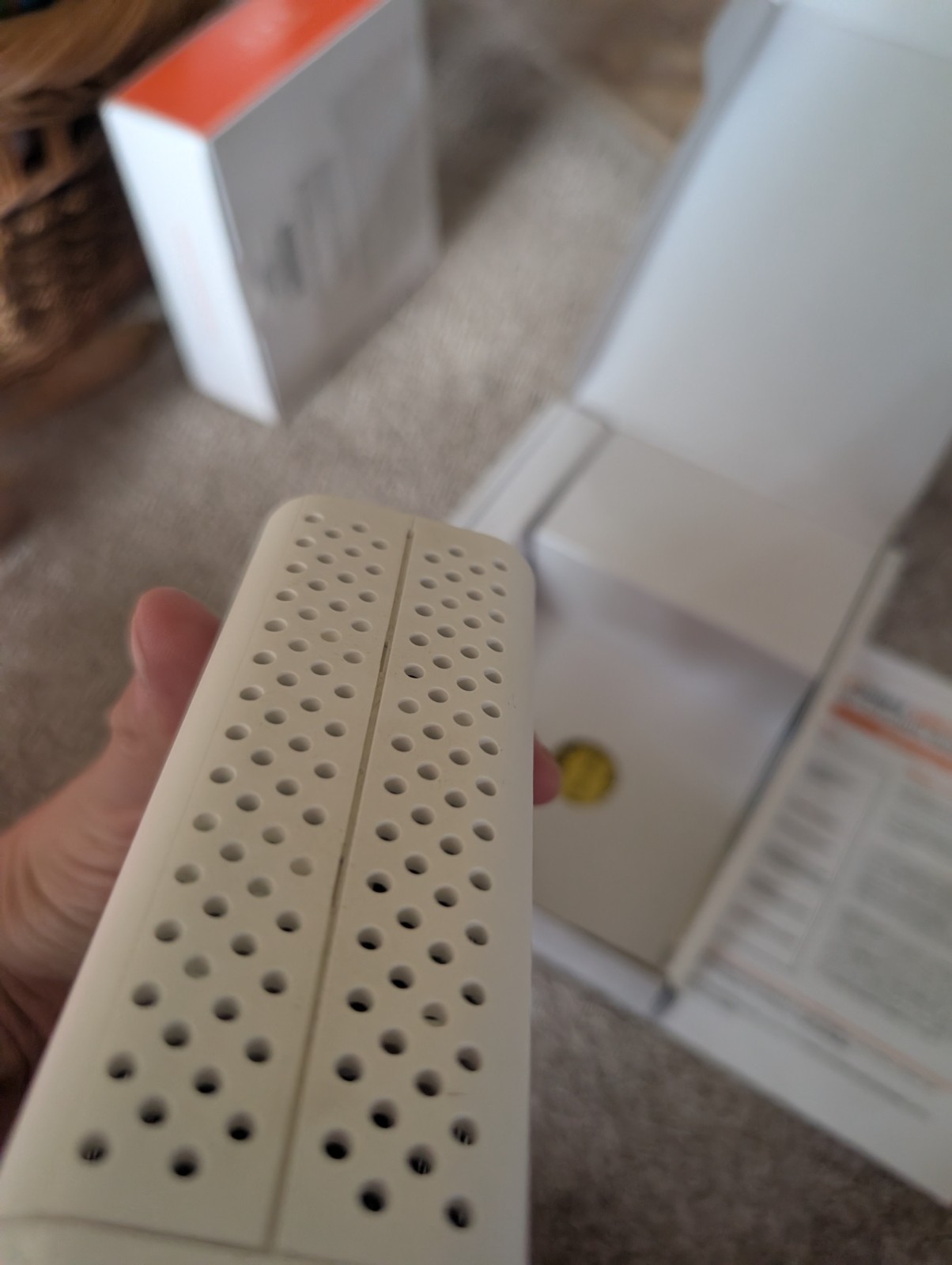 ARRIS SURFboard SB6183 Cable Internet Modem Gaming Speed White NEW Open Box