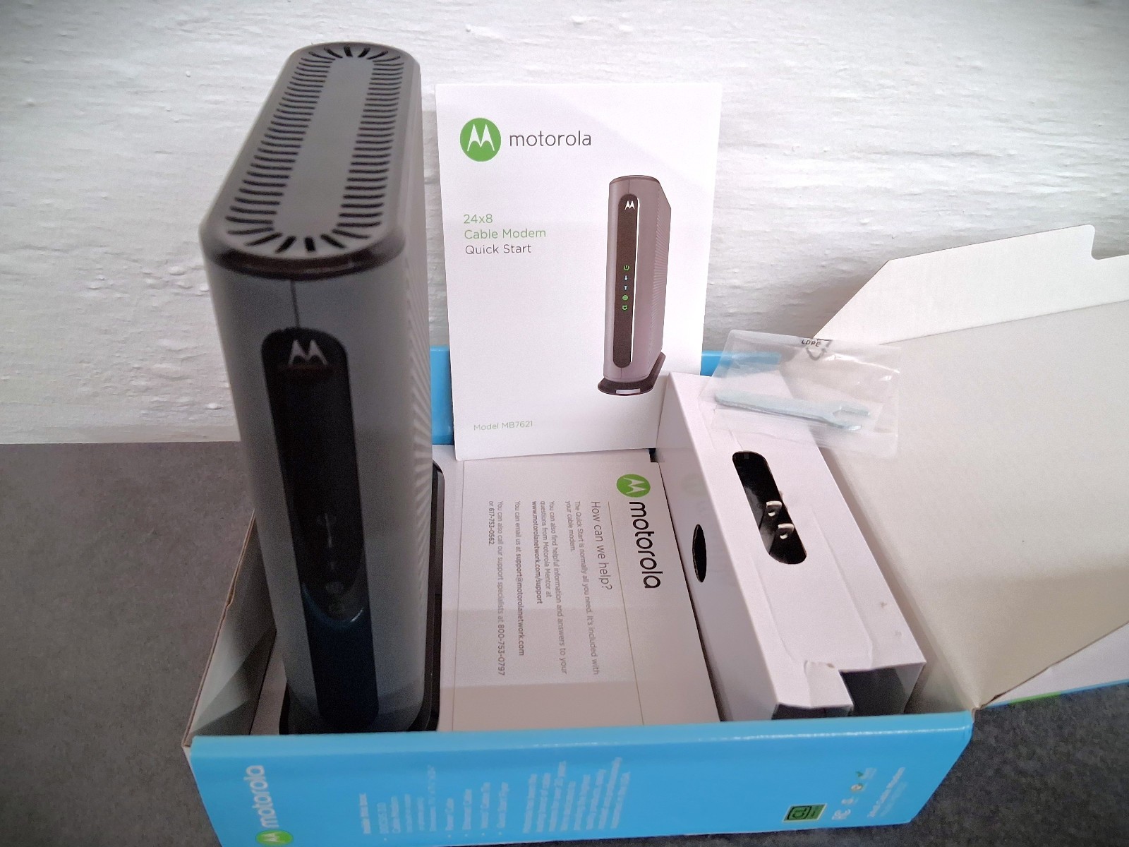 Motorola MB 7621 Cable Modem 24×8 DOCSIS 3.0
