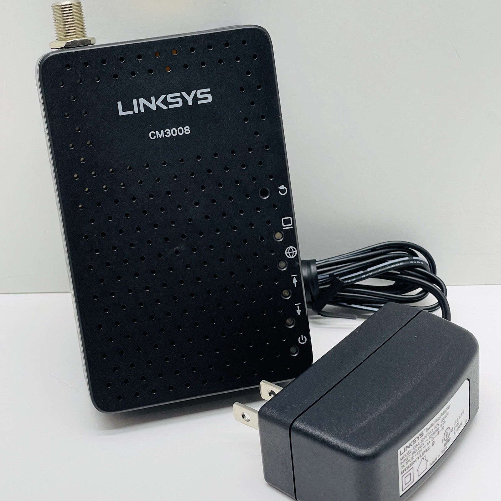 Linksys DOCSIS 3.0 8×4 Cable Modem, Comcast Xfinity, Spectrum, Cox (CM3008)