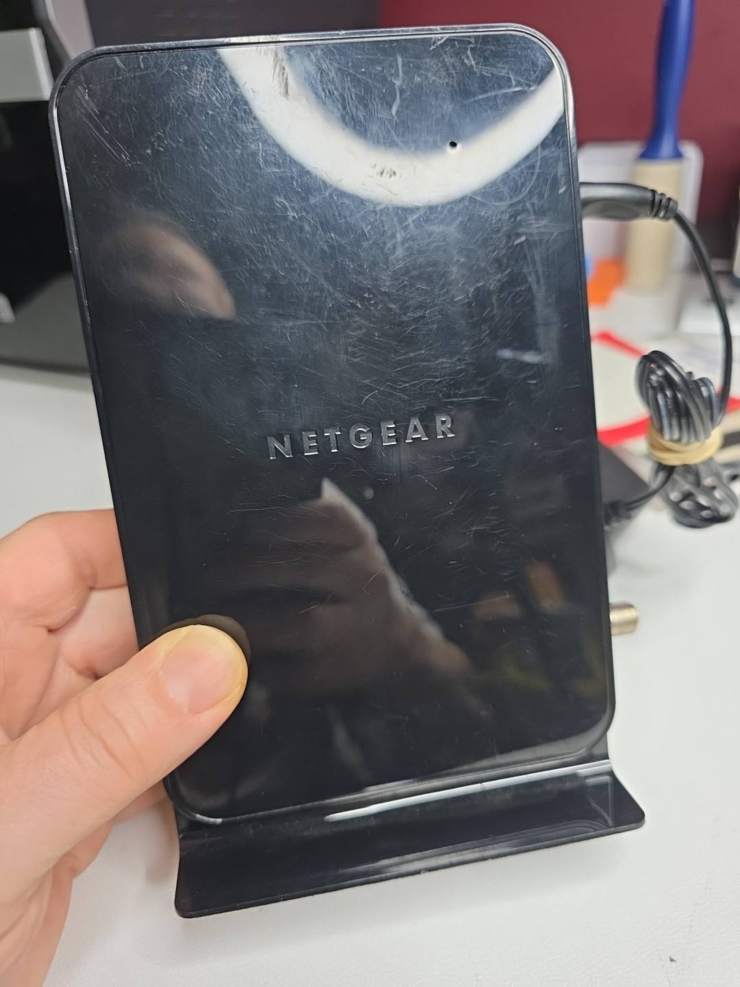 NETGEAR CM500 (CM500100NAS) 680 Mbps – Black – TESTED AND WORKING PWR & LAN INCL