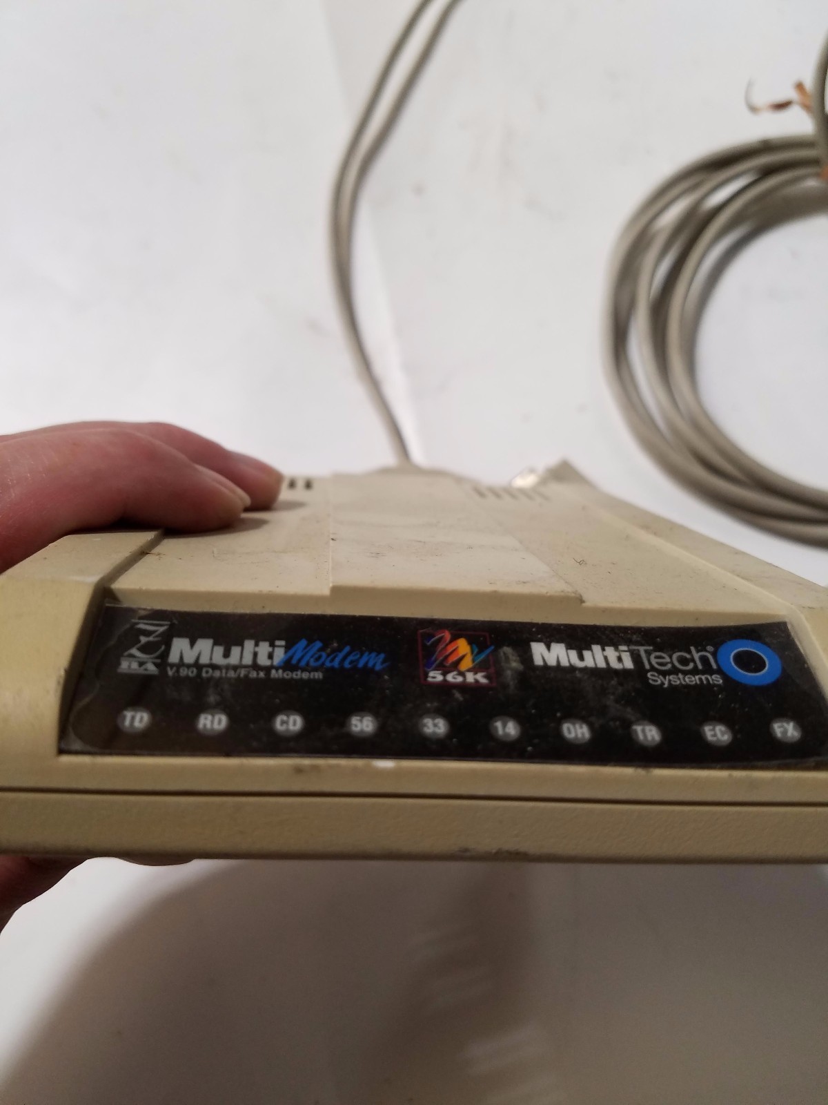 Multi-Tech MultiModem V.920 DATA/FAX MODEM 56K MODEL# MT5634ZBA