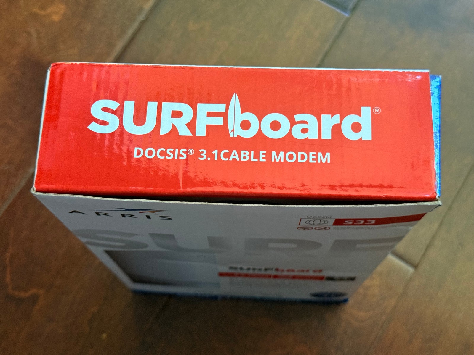 Arris S33 Surf Board Docsis 3.1 Cable Modem 3.5GBPS, 2.5Gigabit Ethernet Port