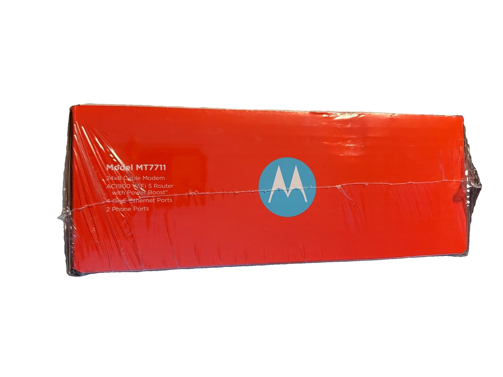 SEALED Motorola MT7711 24X8 Cable Modem & AC1900 Dual Band Wi-Fi Gigabit Router