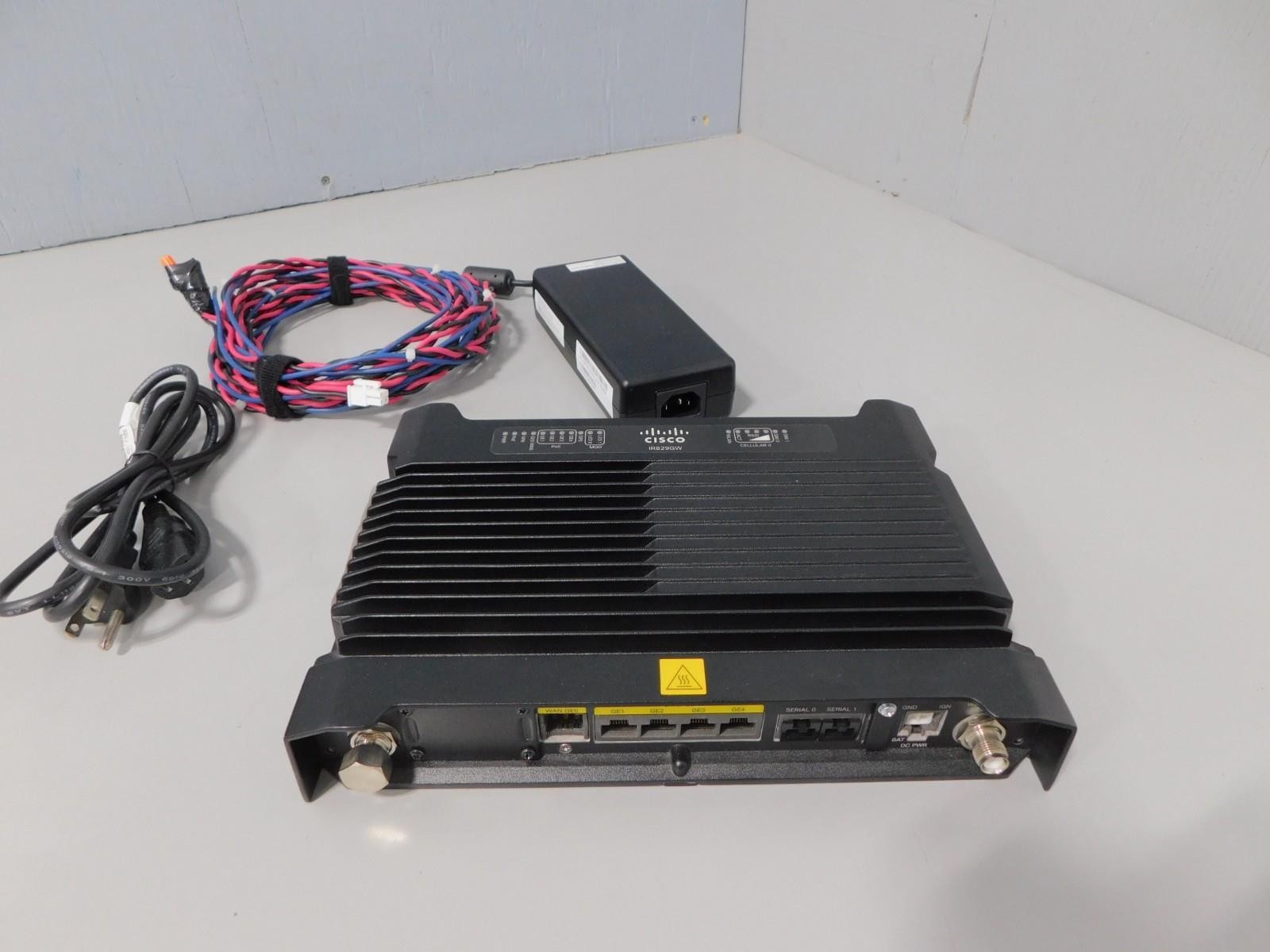 IR829GW-LTE-NA-AK9 Cisco IR829 IEEE 802.11n Cellular Modem/Wireless Router