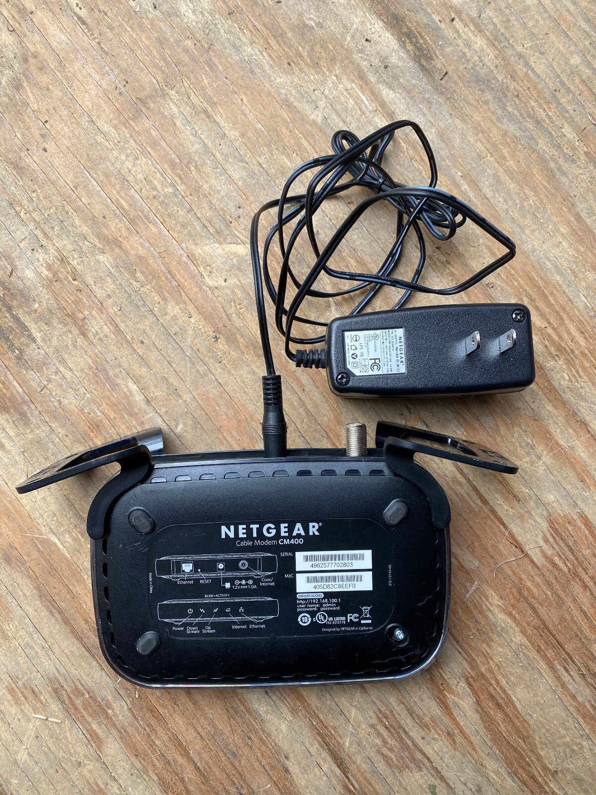 NETGEAR Cable Modem CM400 | 340 Mbps | DOCSIS 3.0