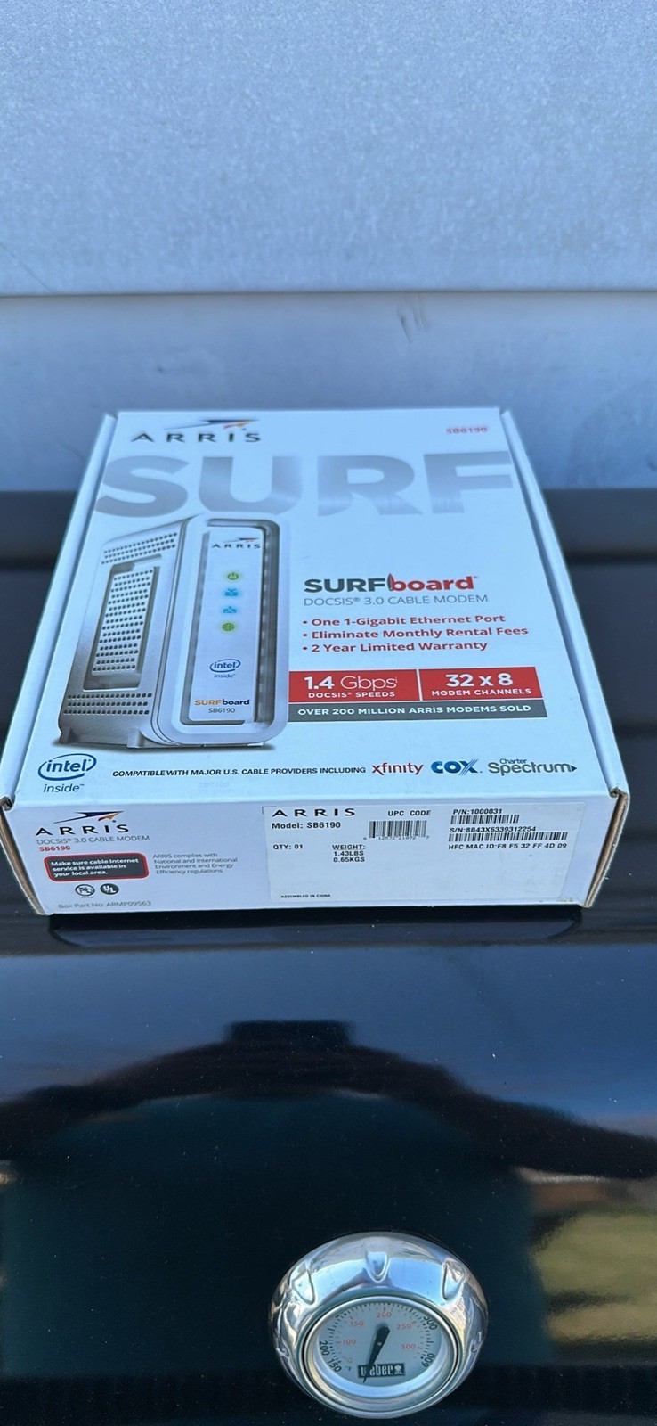 ARRIS SURFboard DOCSIS 3.0 Cable Modem – SB6190