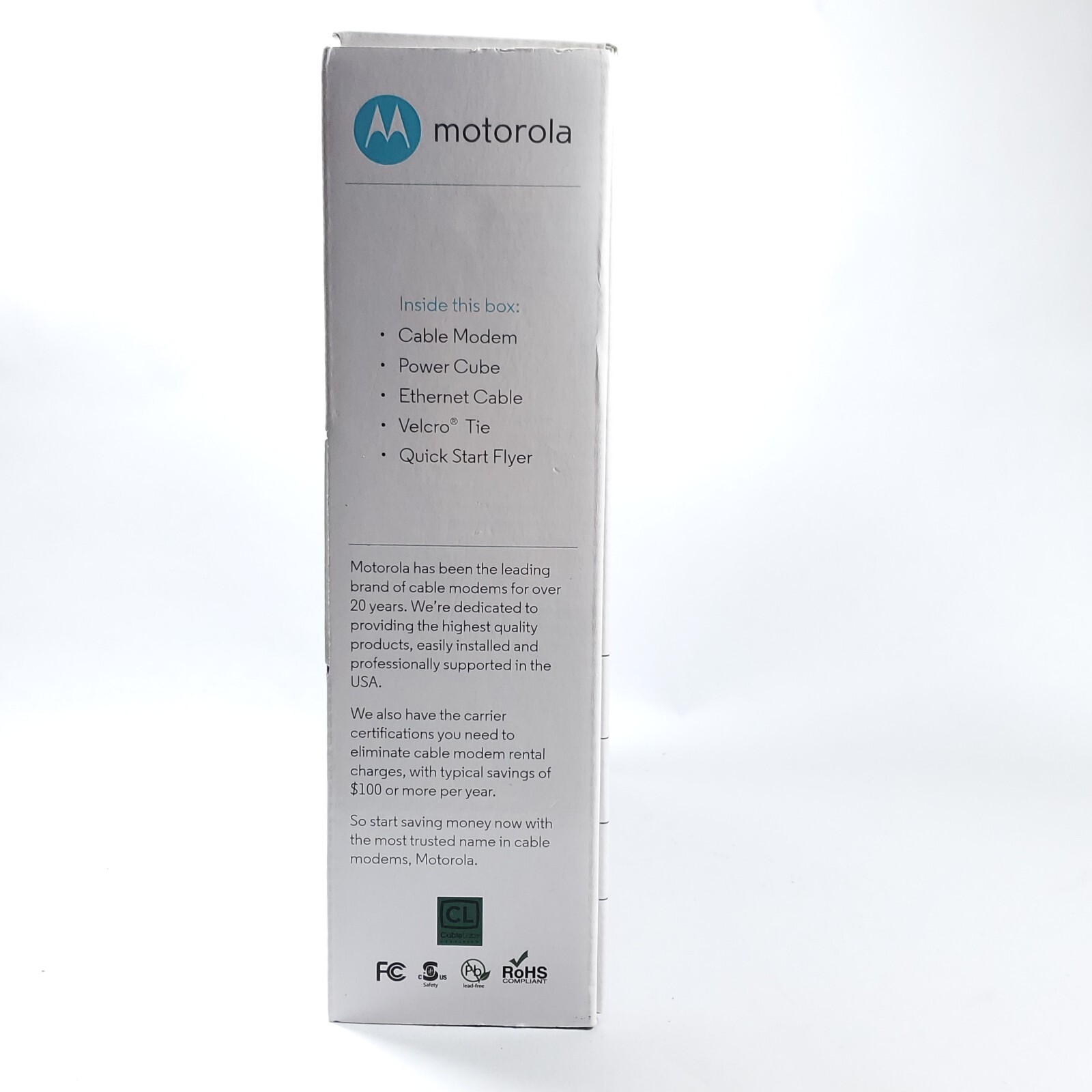 Motorola Cable Modem MB7220 8×4 343 Mbps DOCSIS 3.0 Xfinity