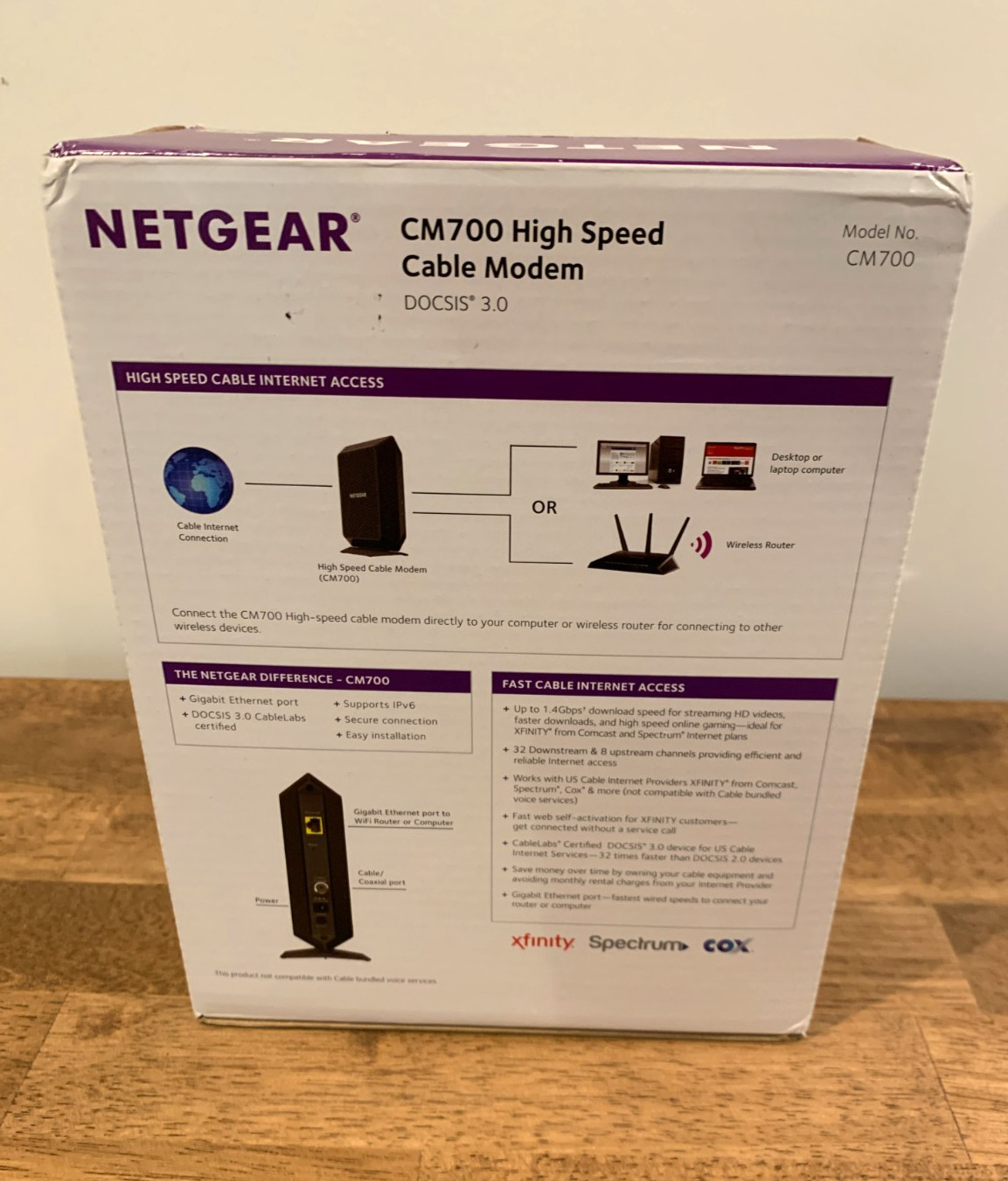 NETGEAR CM700 High Speed Cable Modem