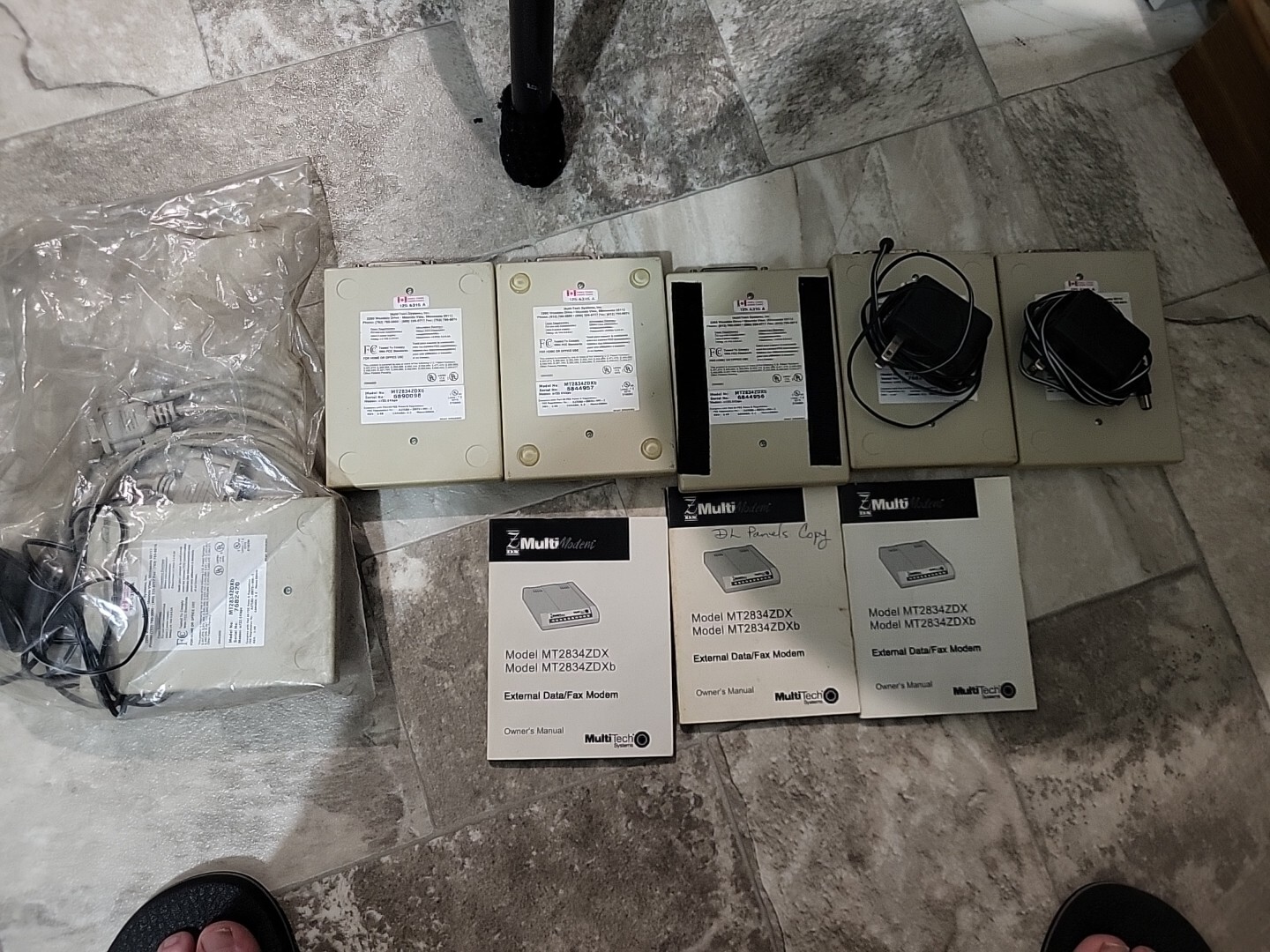 MultiTech Systems MT2834ZDXB 33.6 Kbps Data/Fax Modem Lot