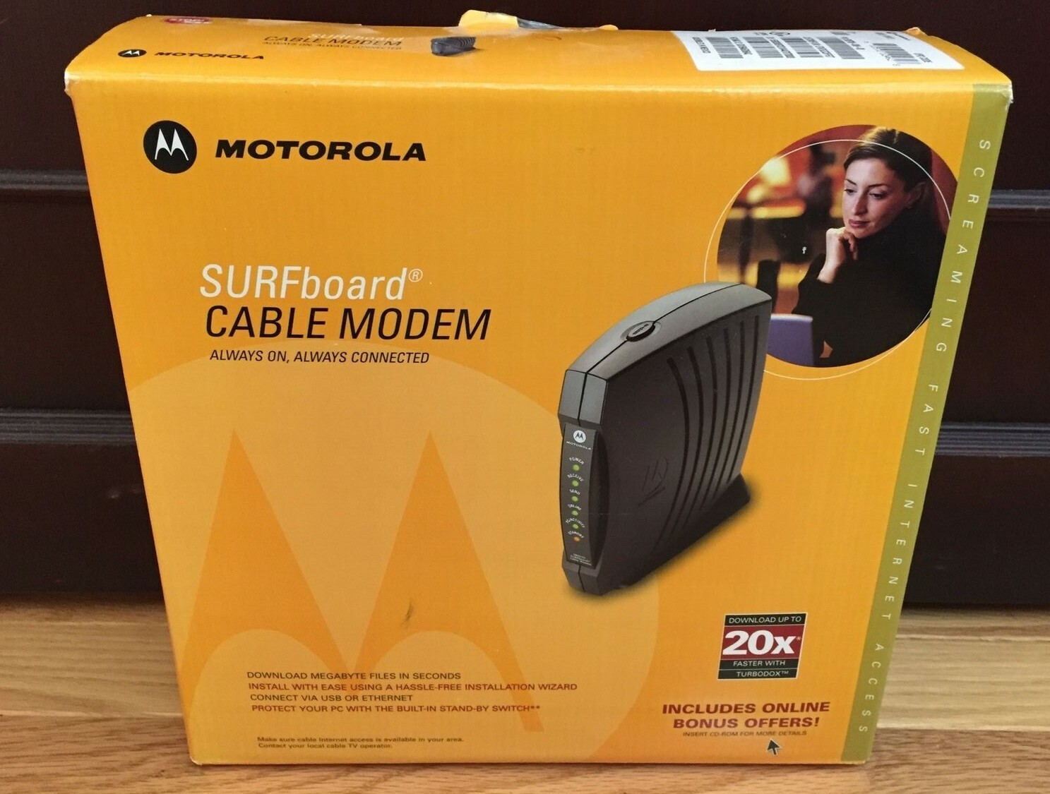 Motorola Surfboard SB5120 Cable Modem With Software Brand New