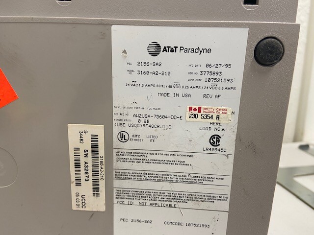 Refurbished AT&T/Paradyne 3160-A2-210 2-Port Modem